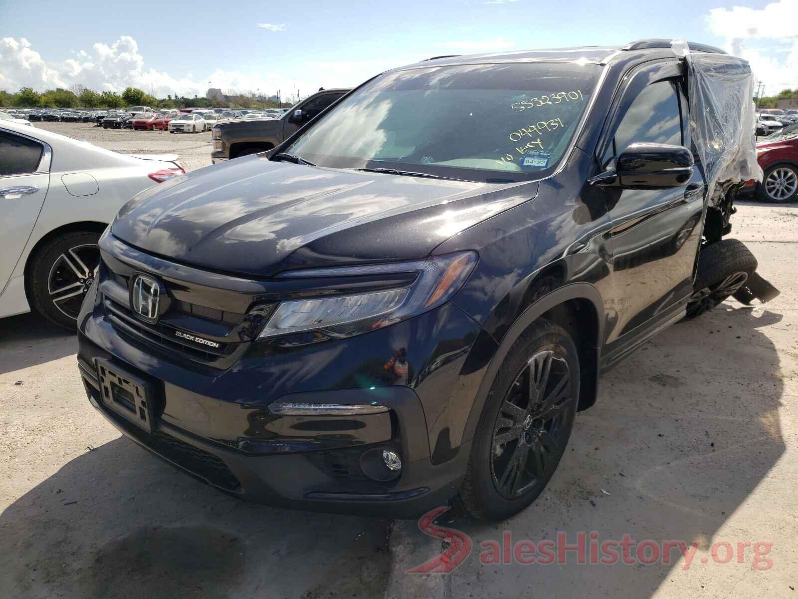 5FNYF6H7XLB049931 2020 HONDA PILOT