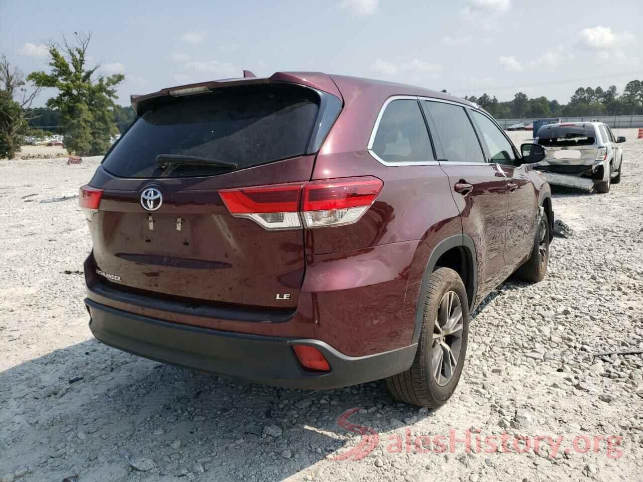 5TDZZRFH9JS247126 2018 TOYOTA HIGHLANDER