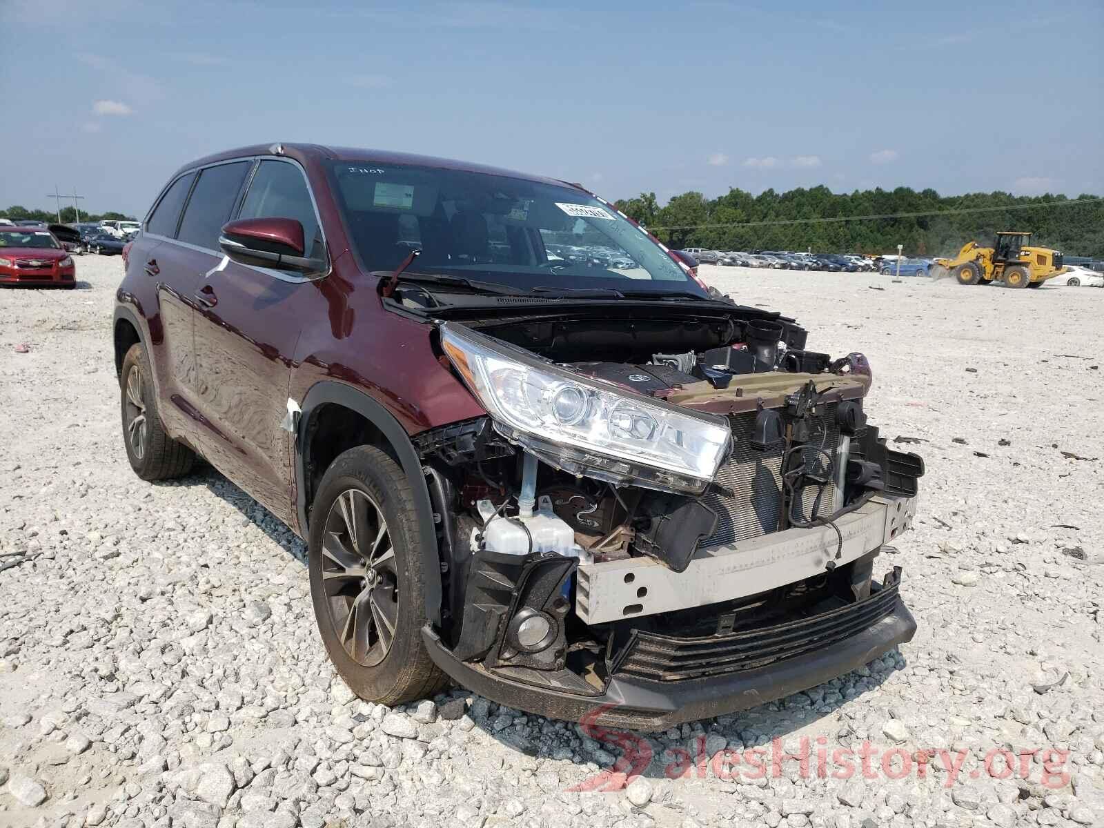 5TDZZRFH9JS247126 2018 TOYOTA HIGHLANDER