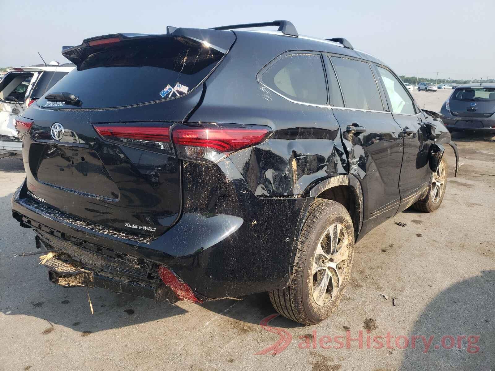 5TDGZRBH9MS549839 2021 TOYOTA HIGHLANDER