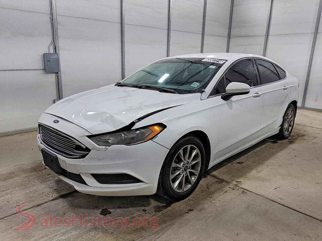 2017 FORD FUSION VIN 3FA6P0H77HR319226, auction photo