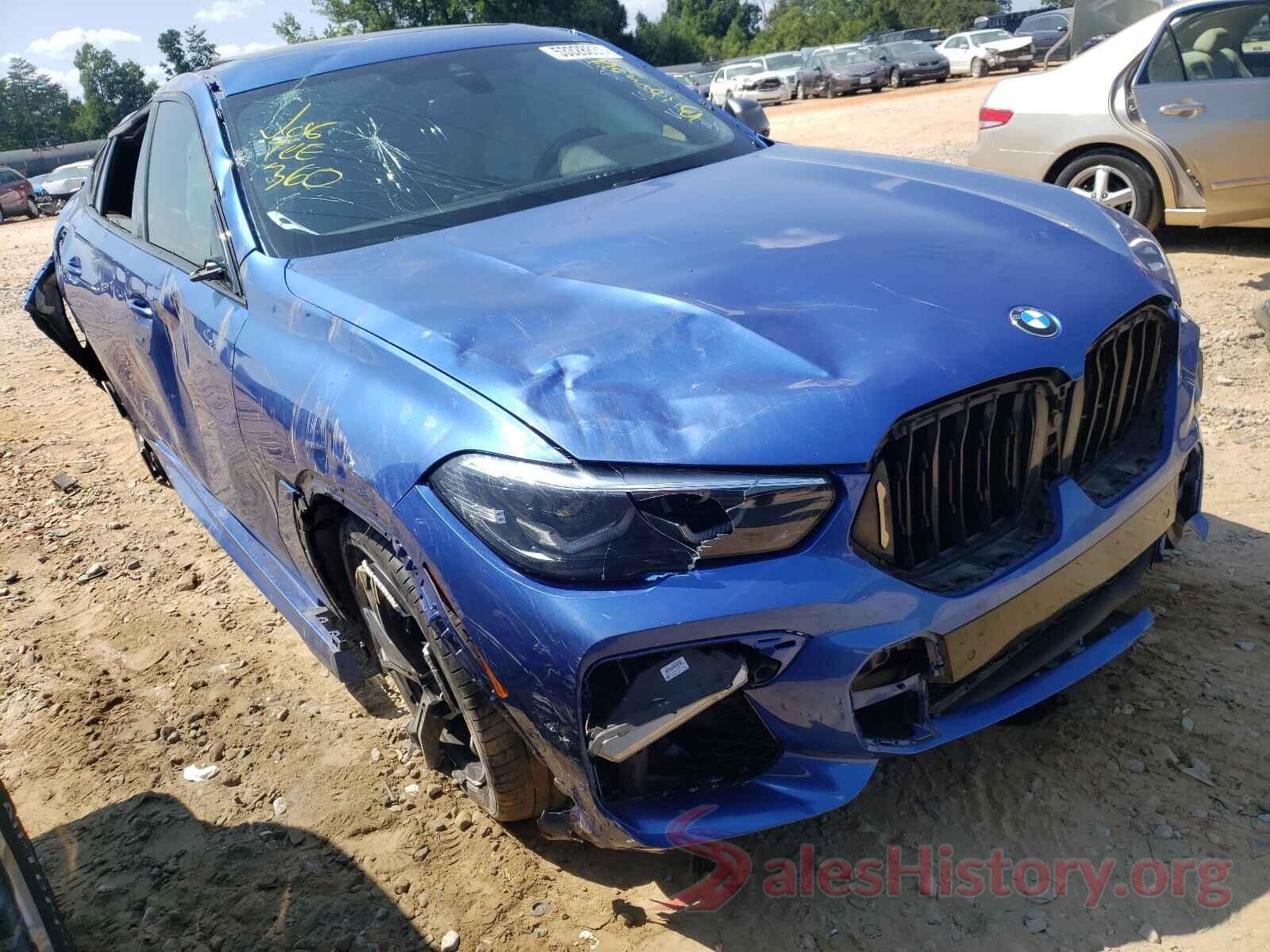 5UXCY8C01L9B06880 2020 BMW X6