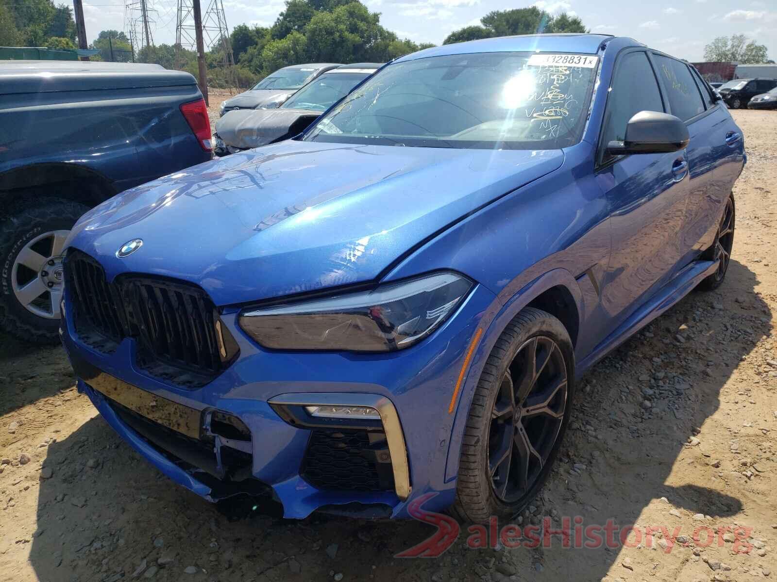 5UXCY8C01L9B06880 2020 BMW X6