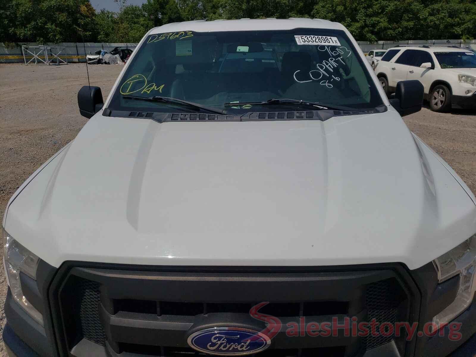 1FTMF1CF8GKD59603 2016 FORD F150