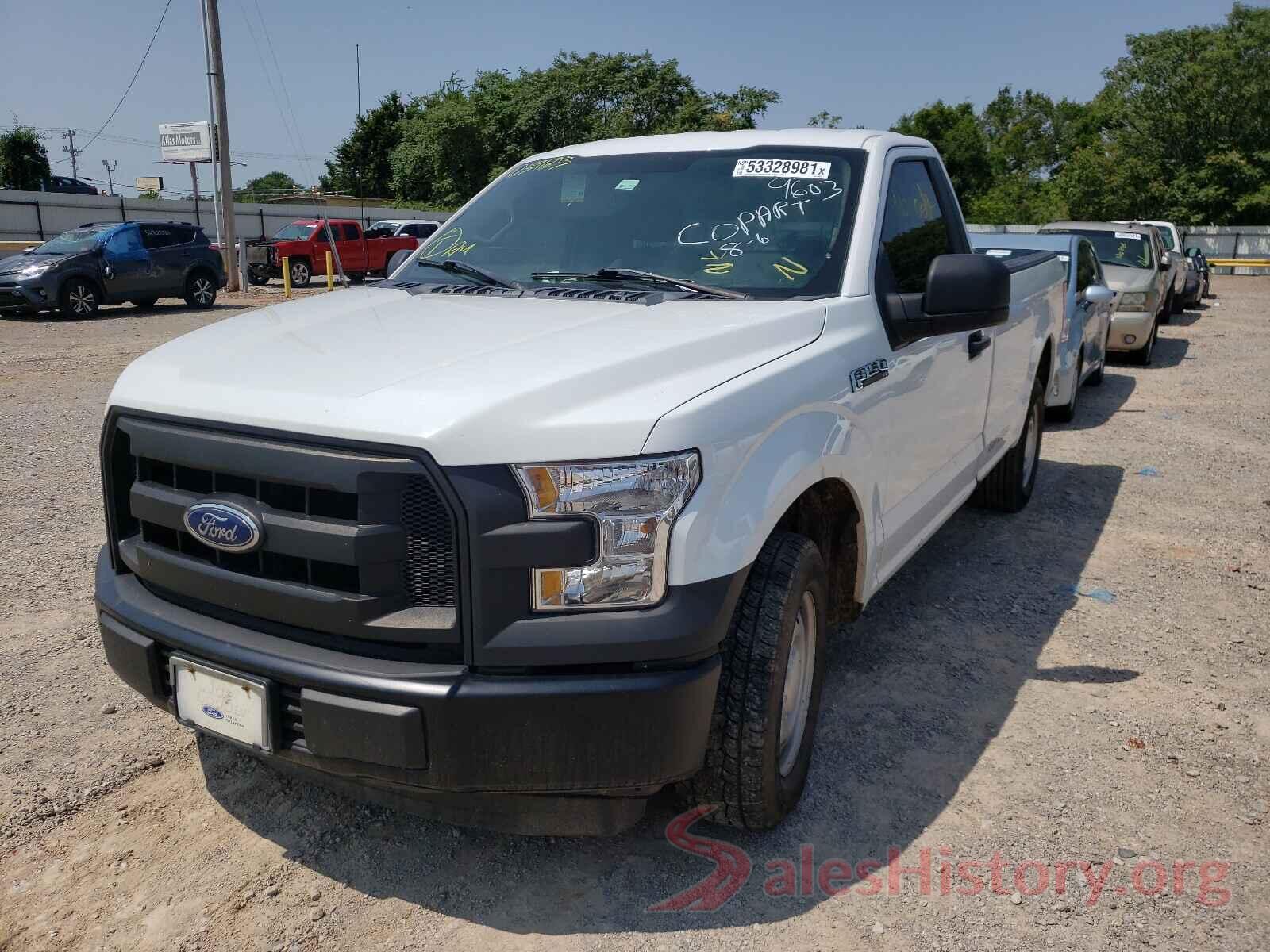 1FTMF1CF8GKD59603 2016 FORD F150