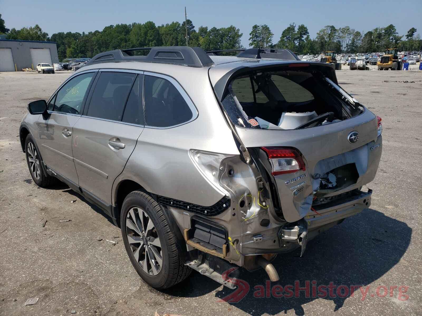 4S4BSBNCXG3339189 2016 SUBARU OUTBACK