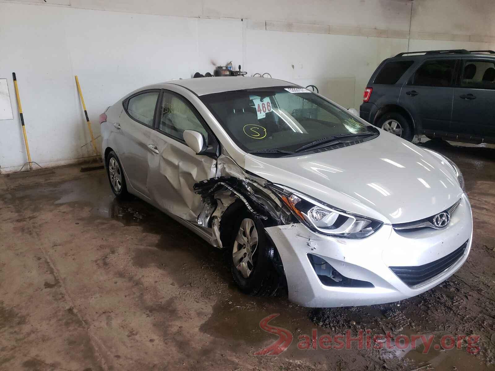 5NPDH4AE4GH751935 2016 HYUNDAI ELANTRA