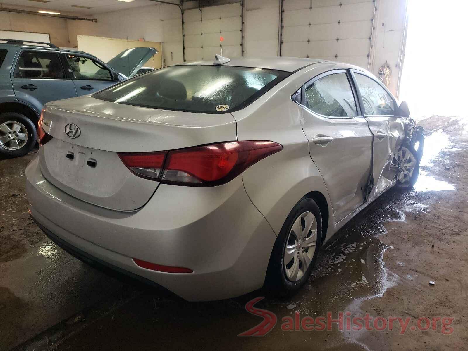 5NPDH4AE4GH751935 2016 HYUNDAI ELANTRA