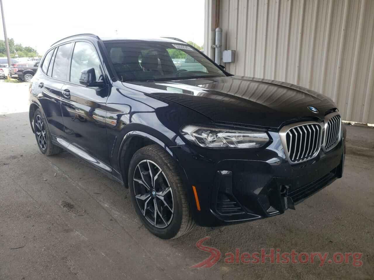 5UX53DP07N9H43348 2022 BMW X3