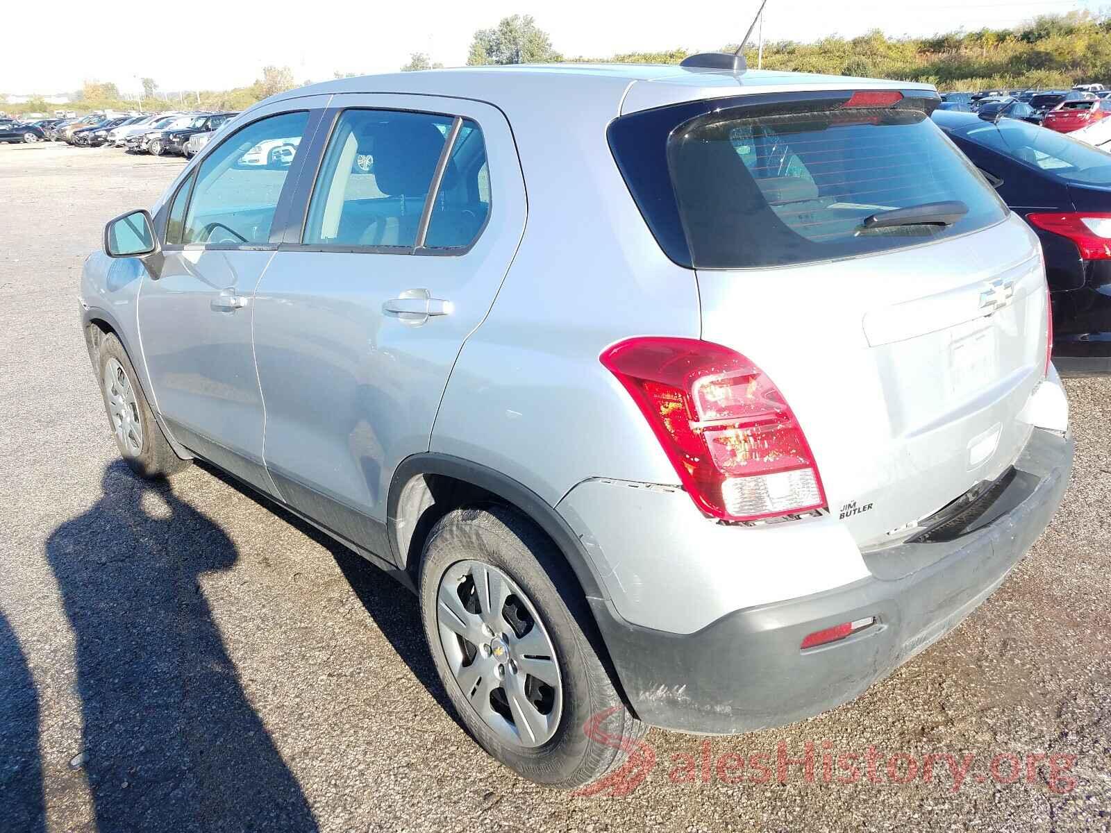 KL7CJKSB5GB658624 2016 CHEVROLET TRAX