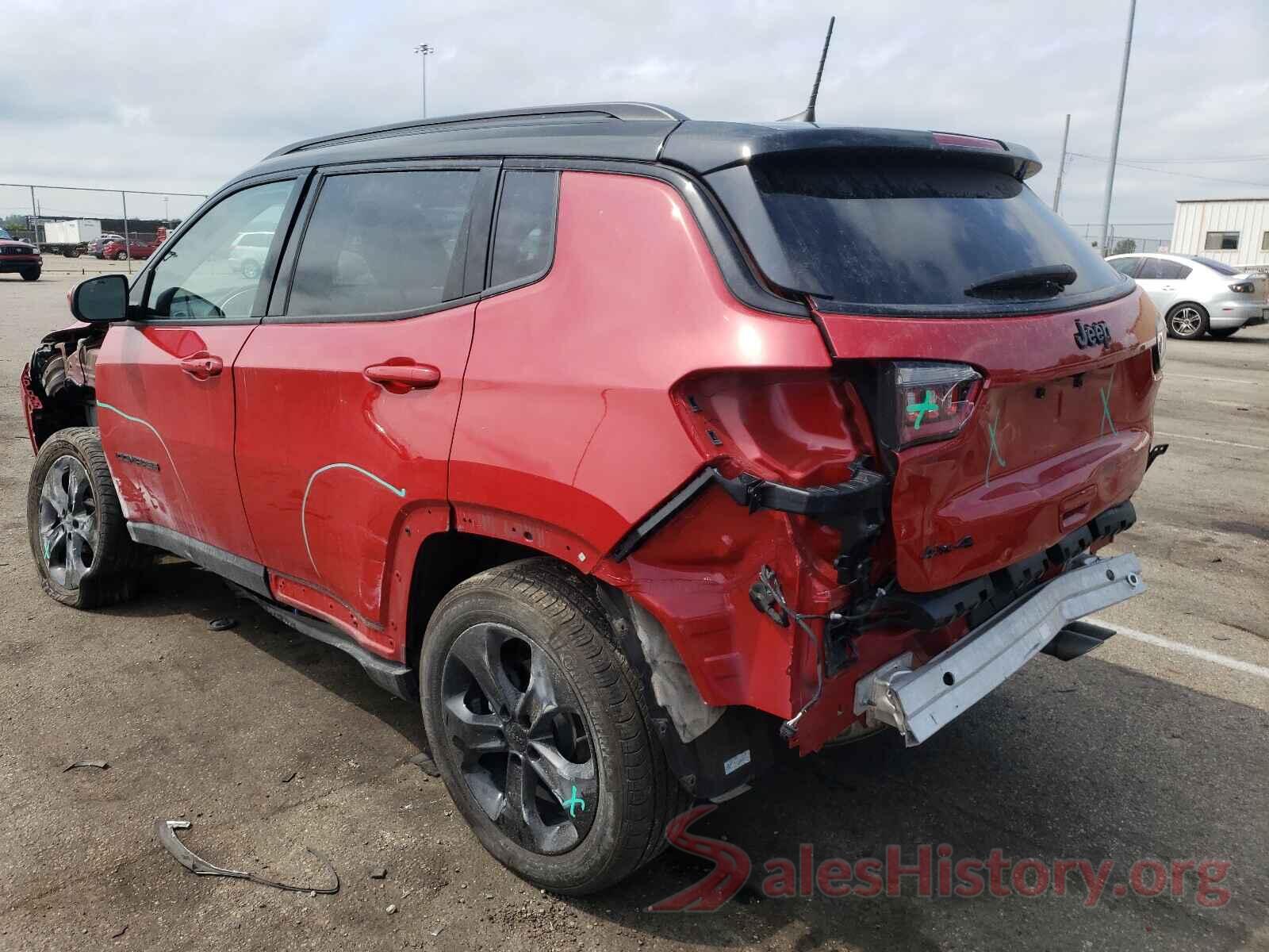 3C4NJDBB0KT781178 2019 JEEP COMPASS