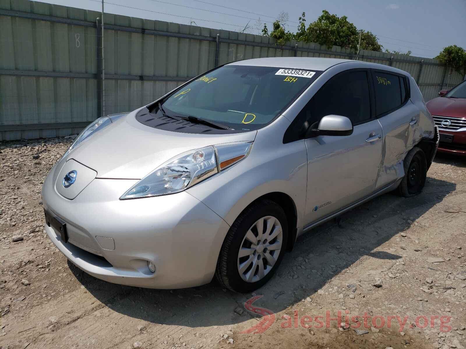 1N4BZ0CP1HC300668 2017 NISSAN LEAF