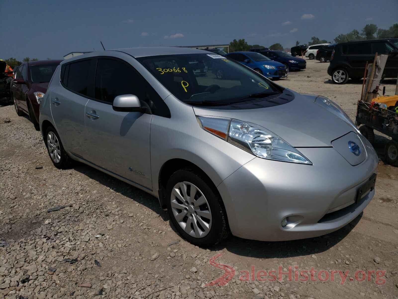 1N4BZ0CP1HC300668 2017 NISSAN LEAF