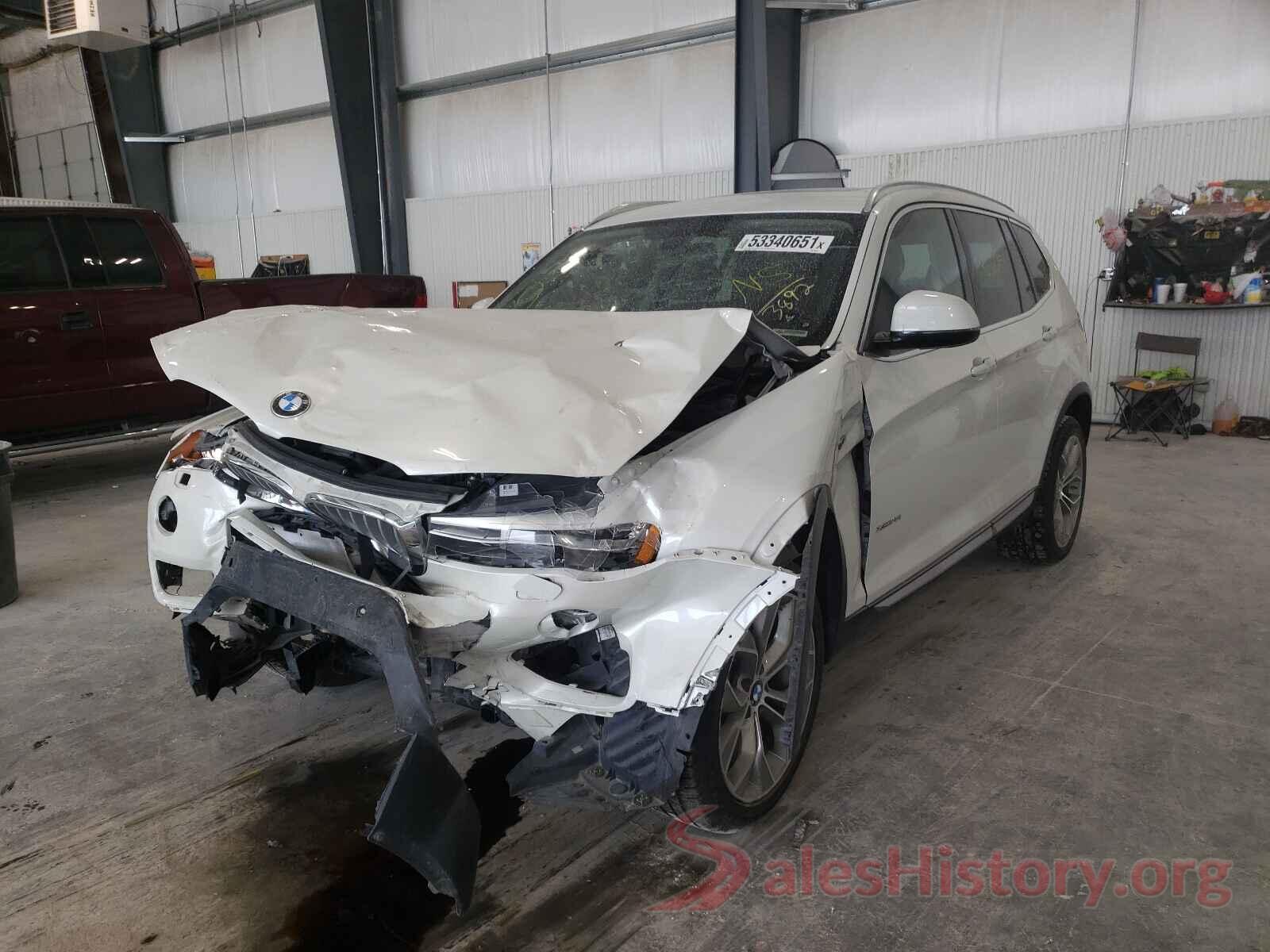 5UXWX9C51G0D93892 2016 BMW X3