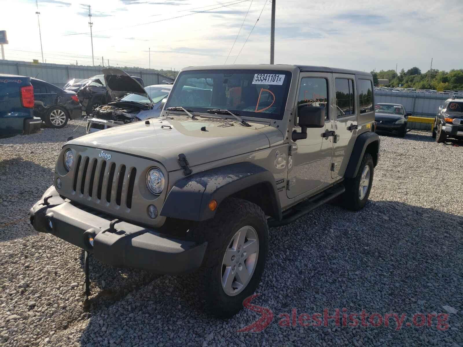 1C4BJWDG0HL722854 2017 JEEP WRANGLER