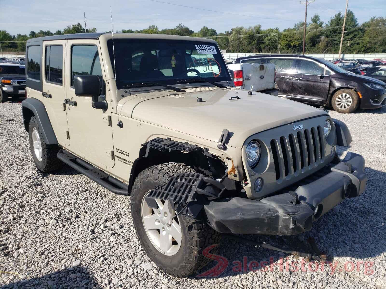 1C4BJWDG0HL722854 2017 JEEP WRANGLER