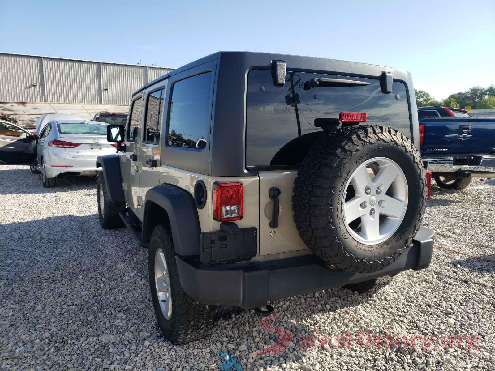 1C4BJWDG0HL722854 2017 JEEP WRANGLER