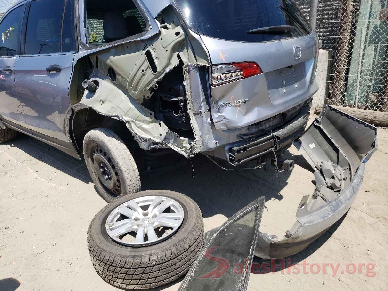 5FNYF6H13HB070025 2017 HONDA PILOT