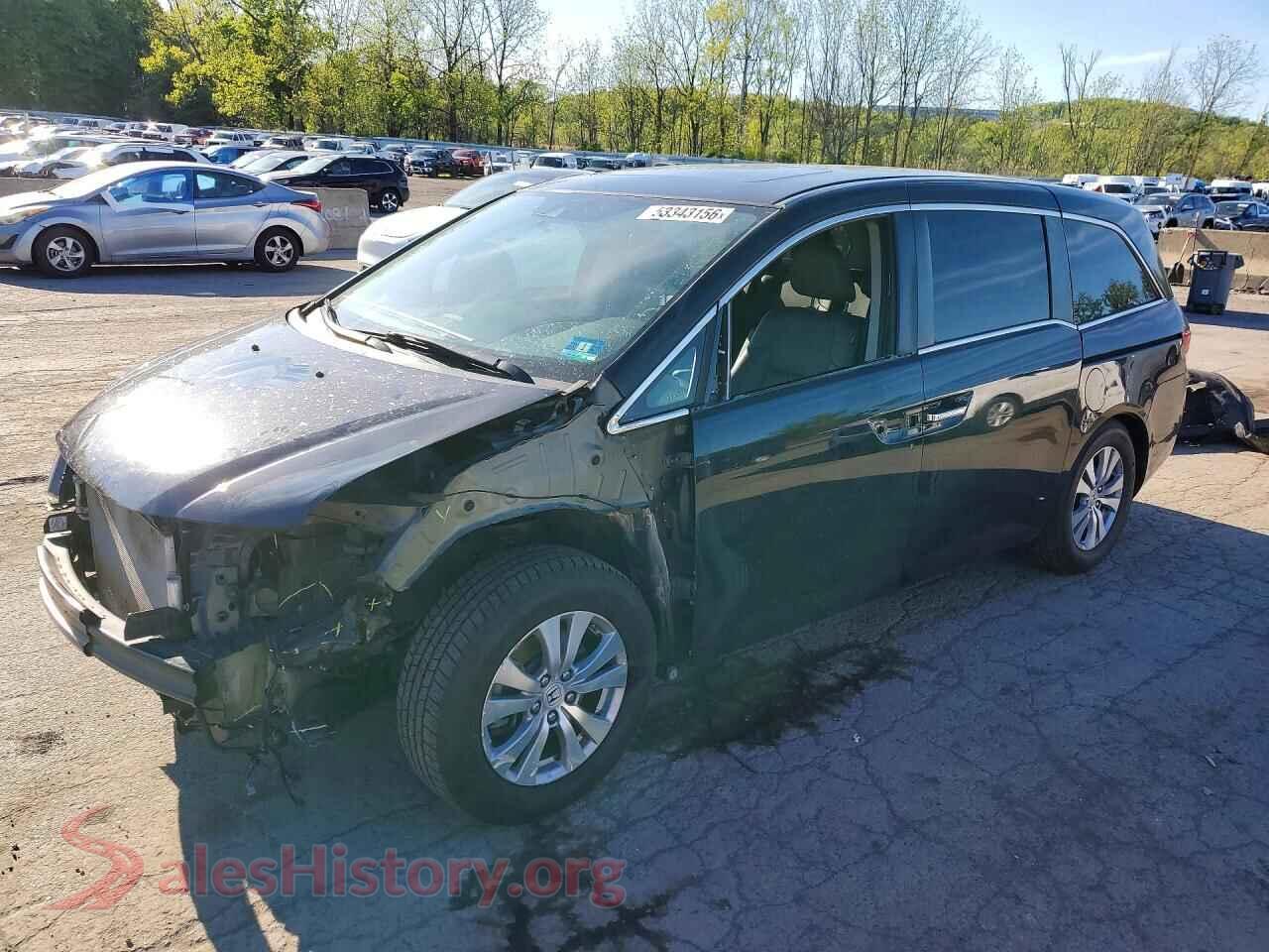 5FNRL5H64HB024514 2017 HONDA ODYSSEY