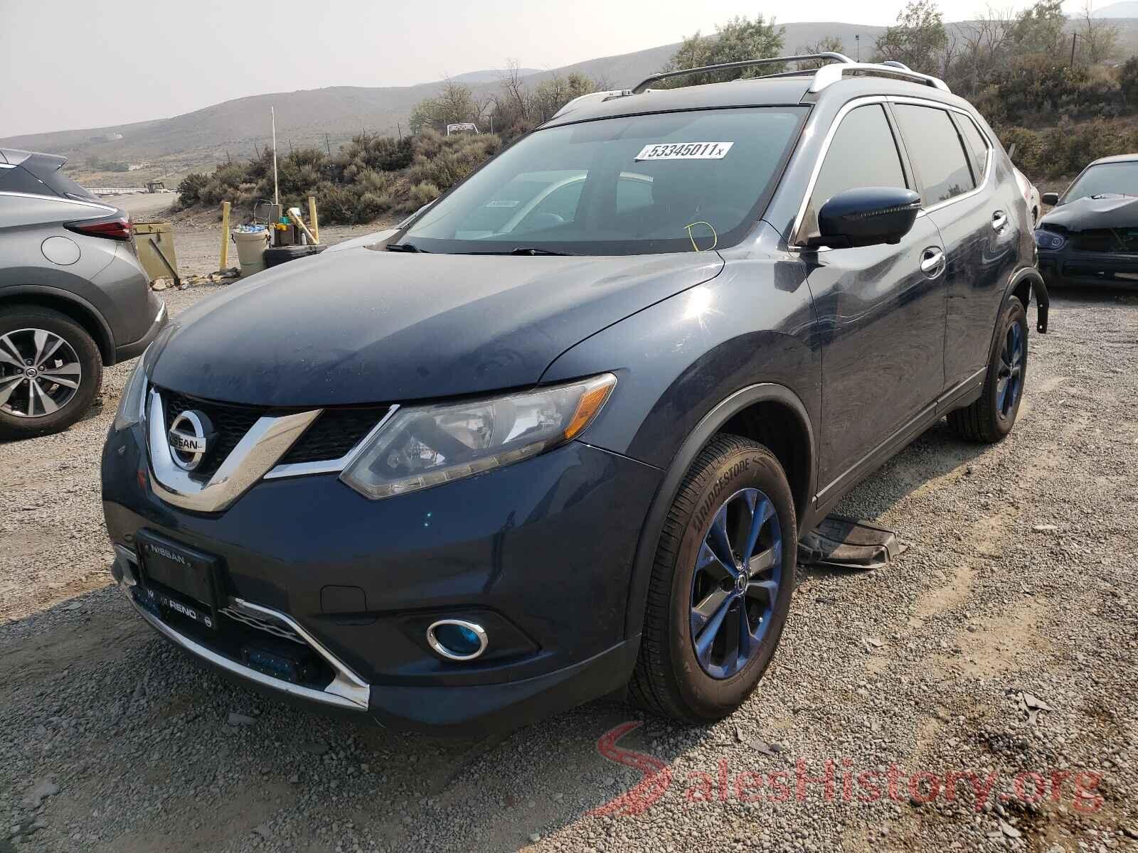 KNMAT2MV0GP643236 2016 NISSAN ROGUE