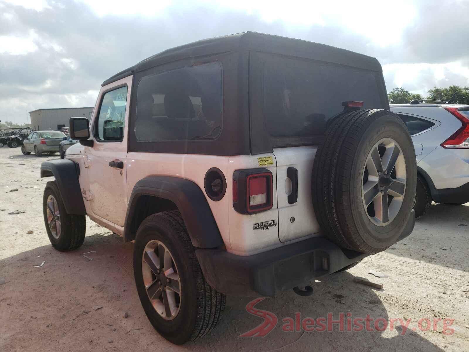 1C4GJXAN4KW520359 2019 JEEP WRANGLER