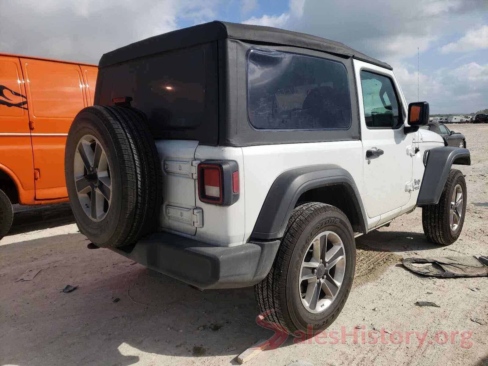 1C4GJXAN4KW520359 2019 JEEP WRANGLER