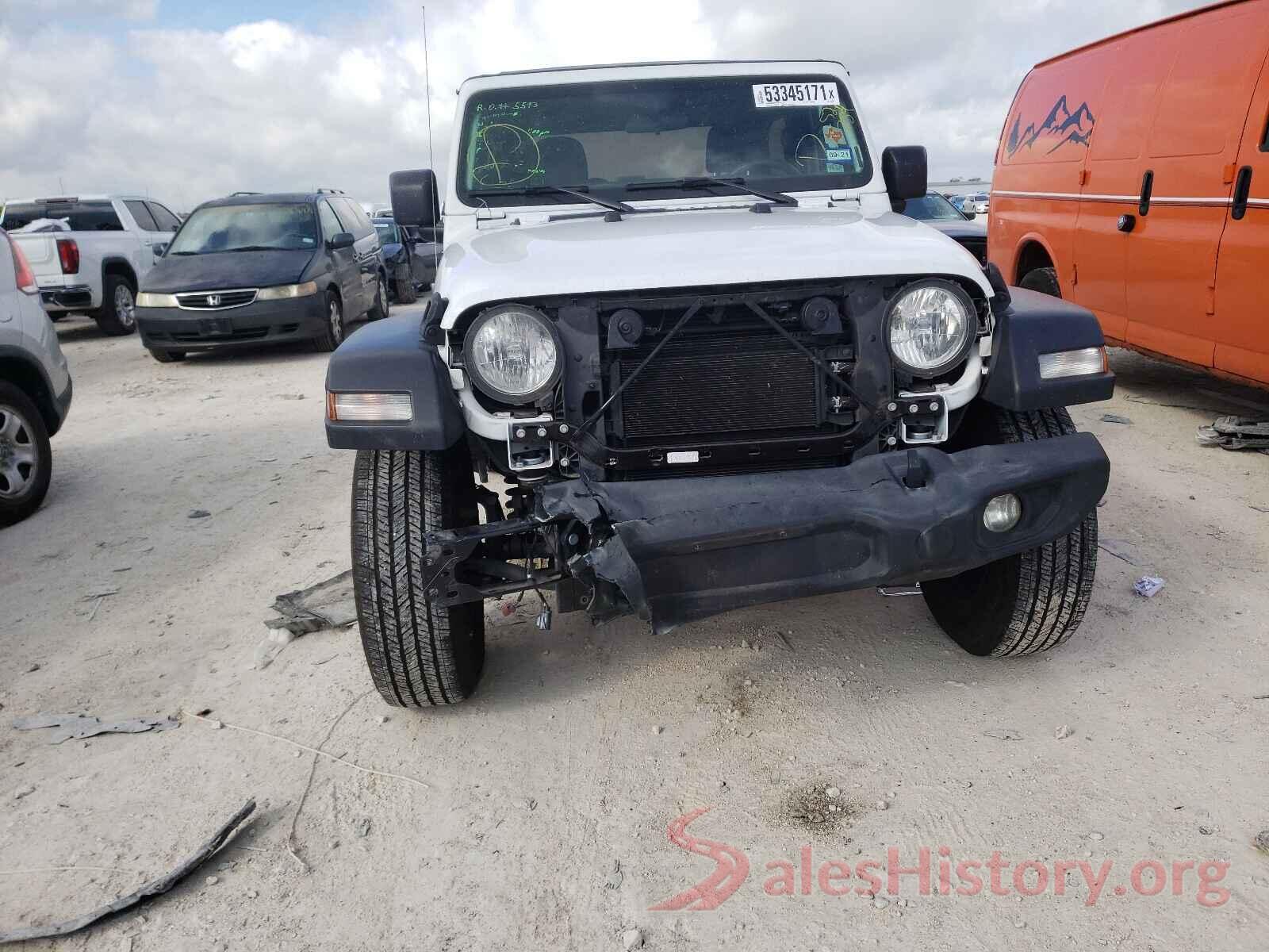 1C4GJXAN4KW520359 2019 JEEP WRANGLER