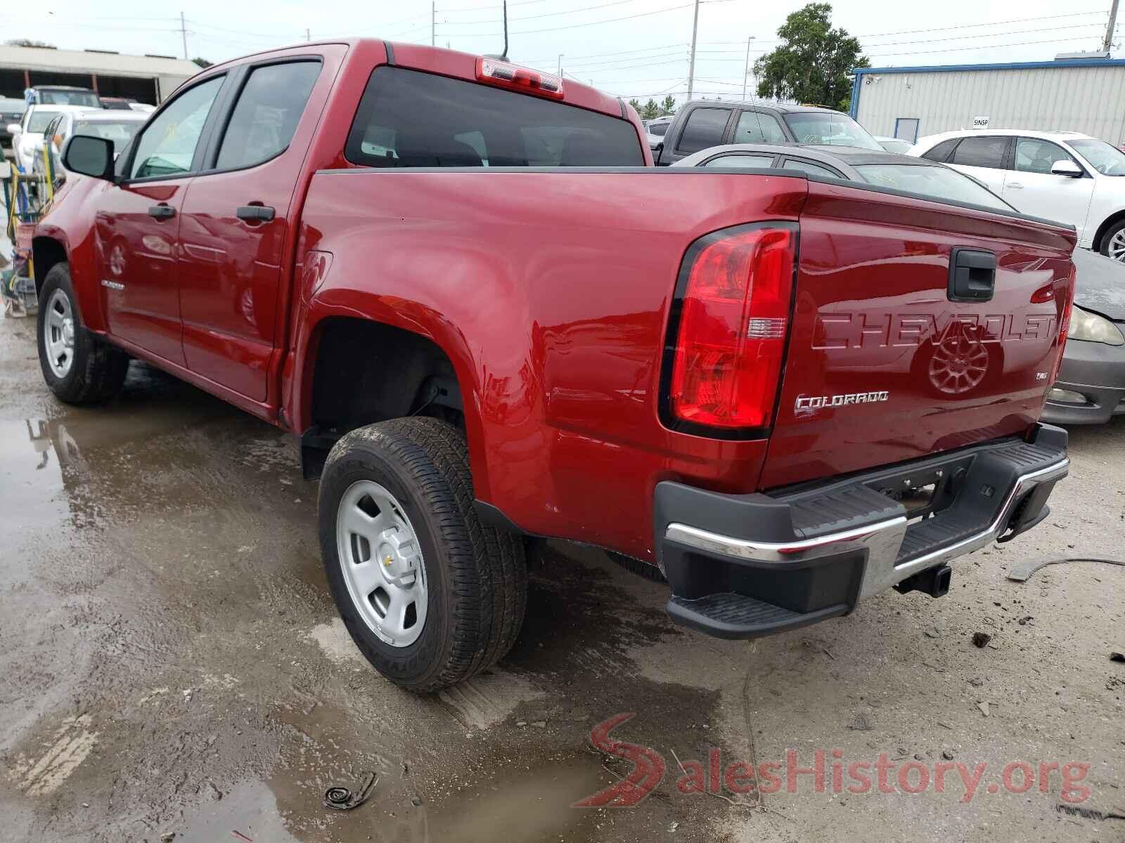 1GCGSBEN9M1133817 2021 CHEVROLET COLORADO