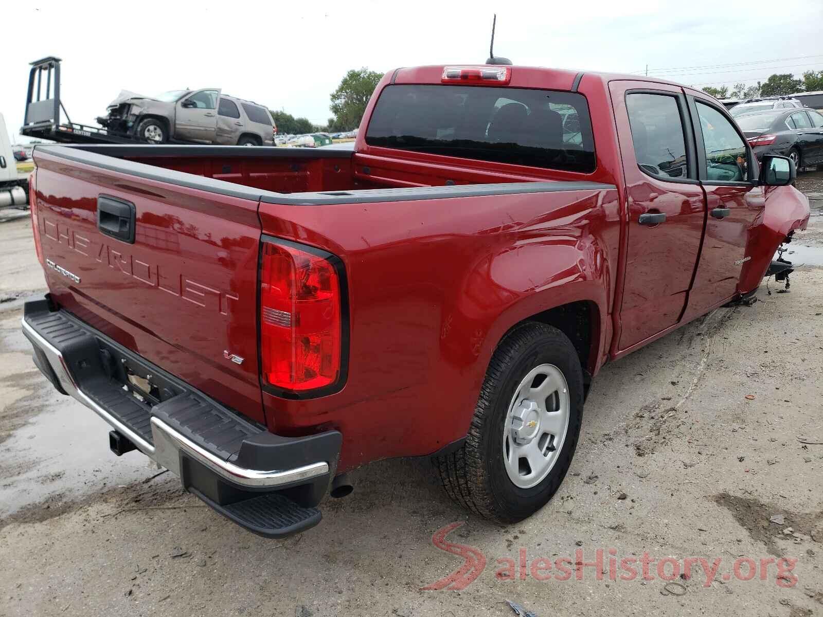 1GCGSBEN9M1133817 2021 CHEVROLET COLORADO