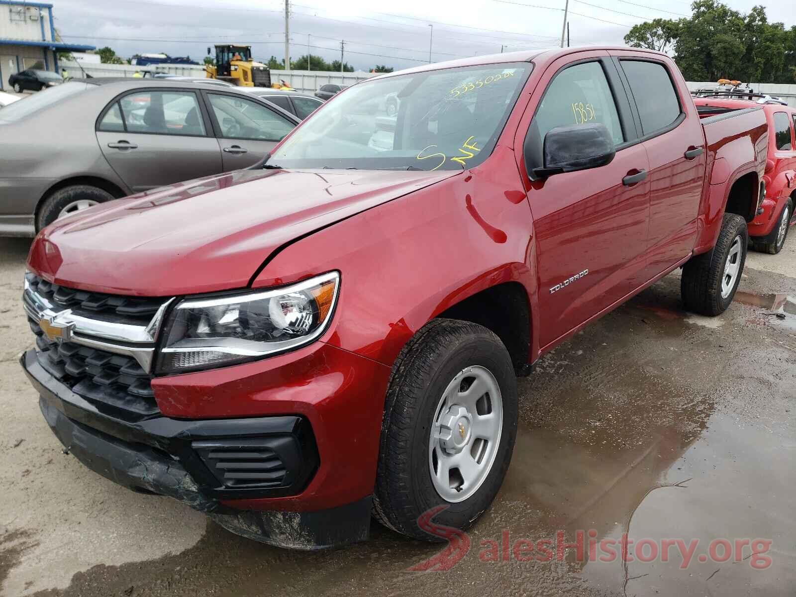 1GCGSBEN9M1133817 2021 CHEVROLET COLORADO