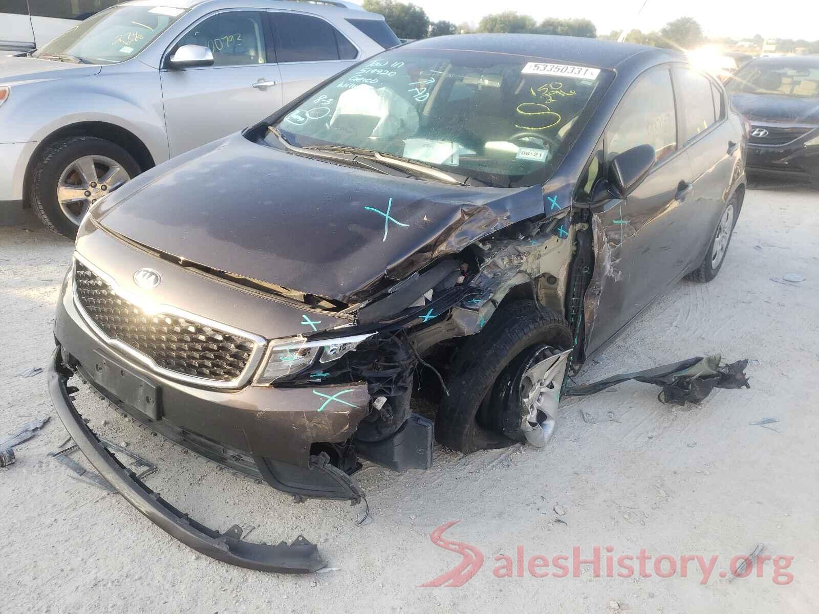 3KPFK4A72HE150296 2017 KIA FORTE