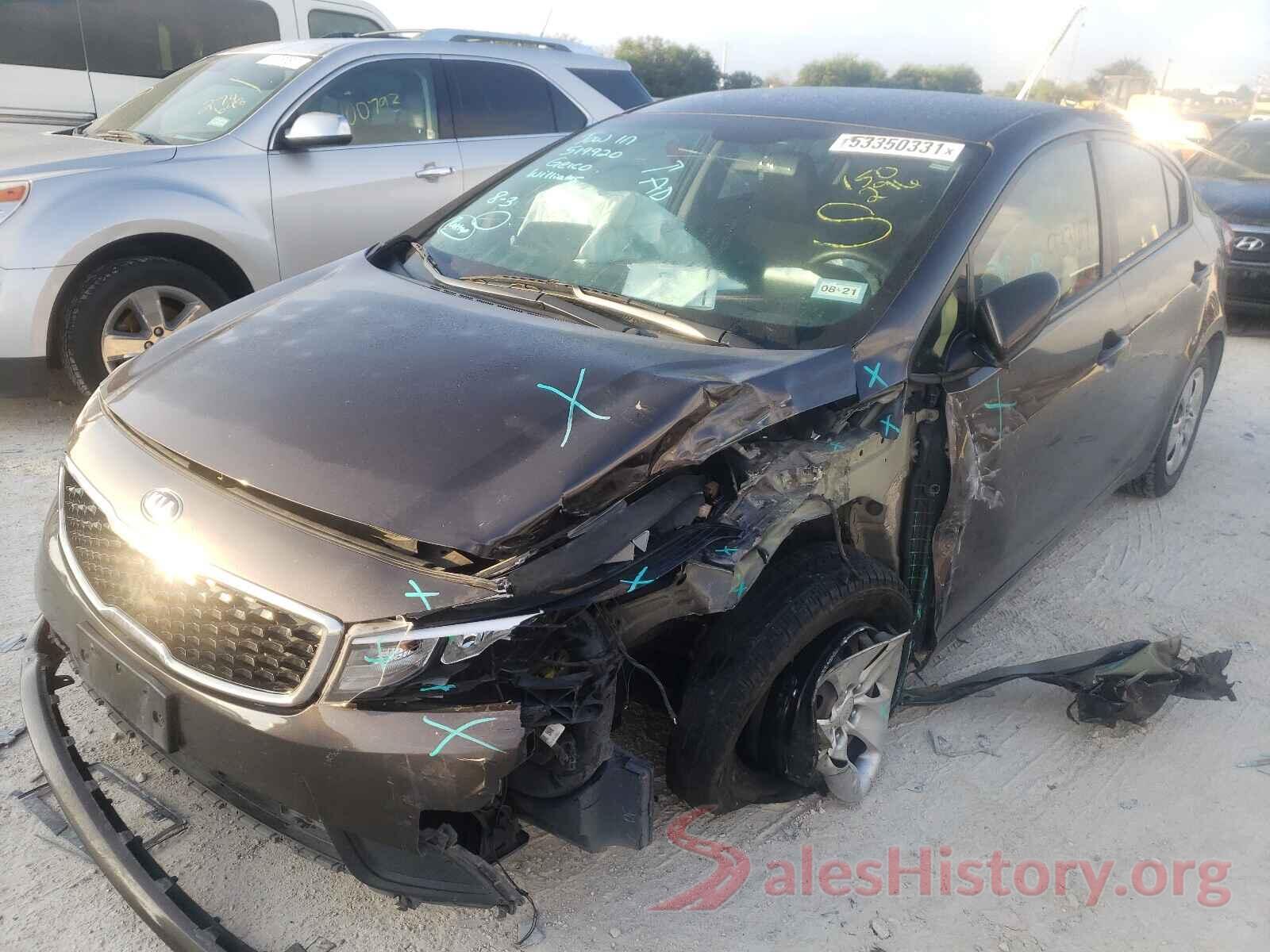 3KPFK4A72HE150296 2017 KIA FORTE