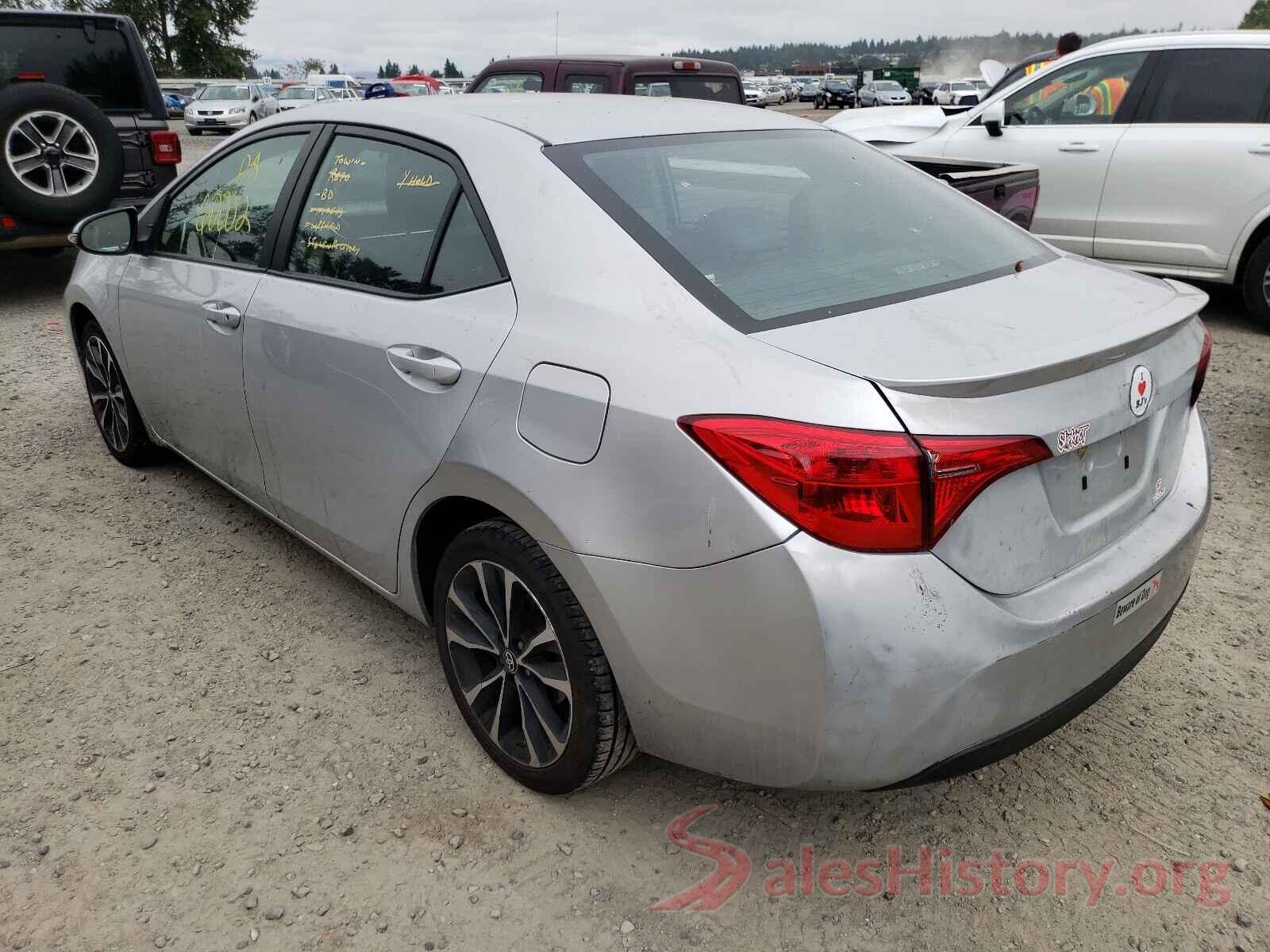 2T1BURHE7KC239748 2019 TOYOTA COROLLA