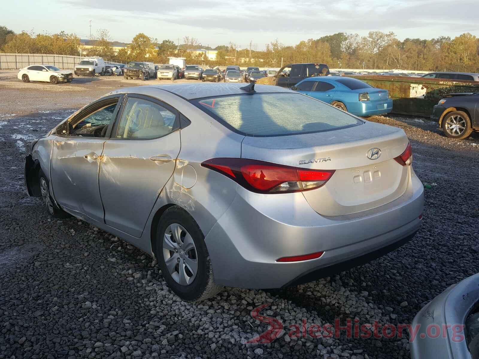 5NPDH4AE0GH706202 2016 HYUNDAI ELANTRA