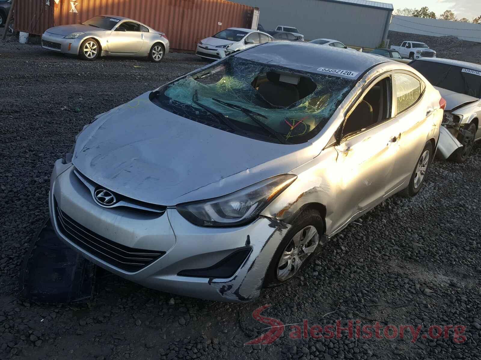 5NPDH4AE0GH706202 2016 HYUNDAI ELANTRA