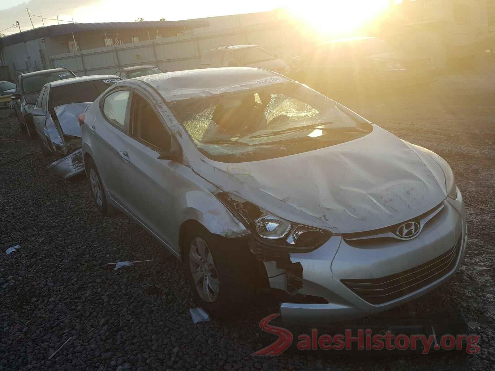 5NPDH4AE0GH706202 2016 HYUNDAI ELANTRA