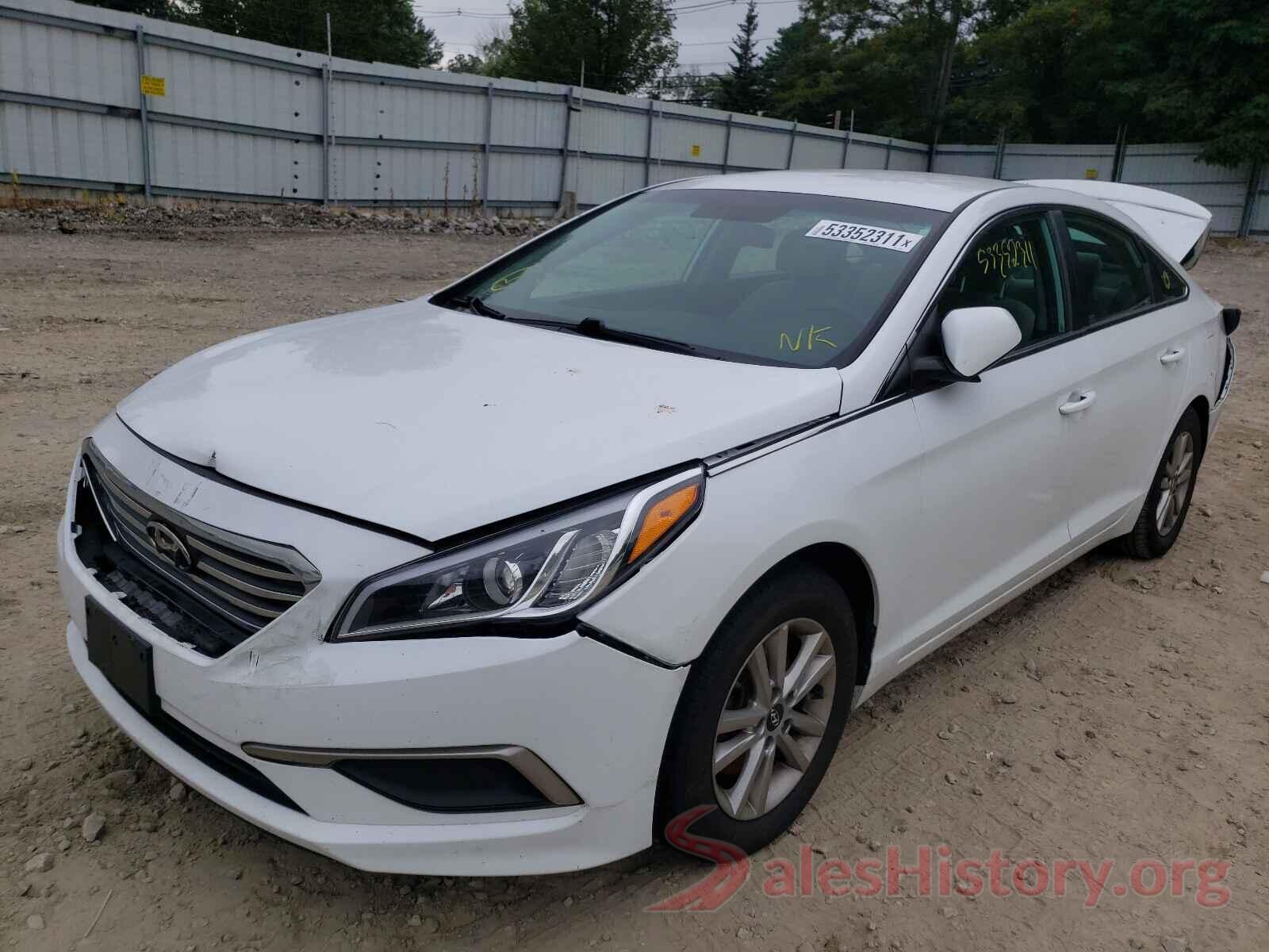 5NPE24AF5HH582492 2017 HYUNDAI SONATA