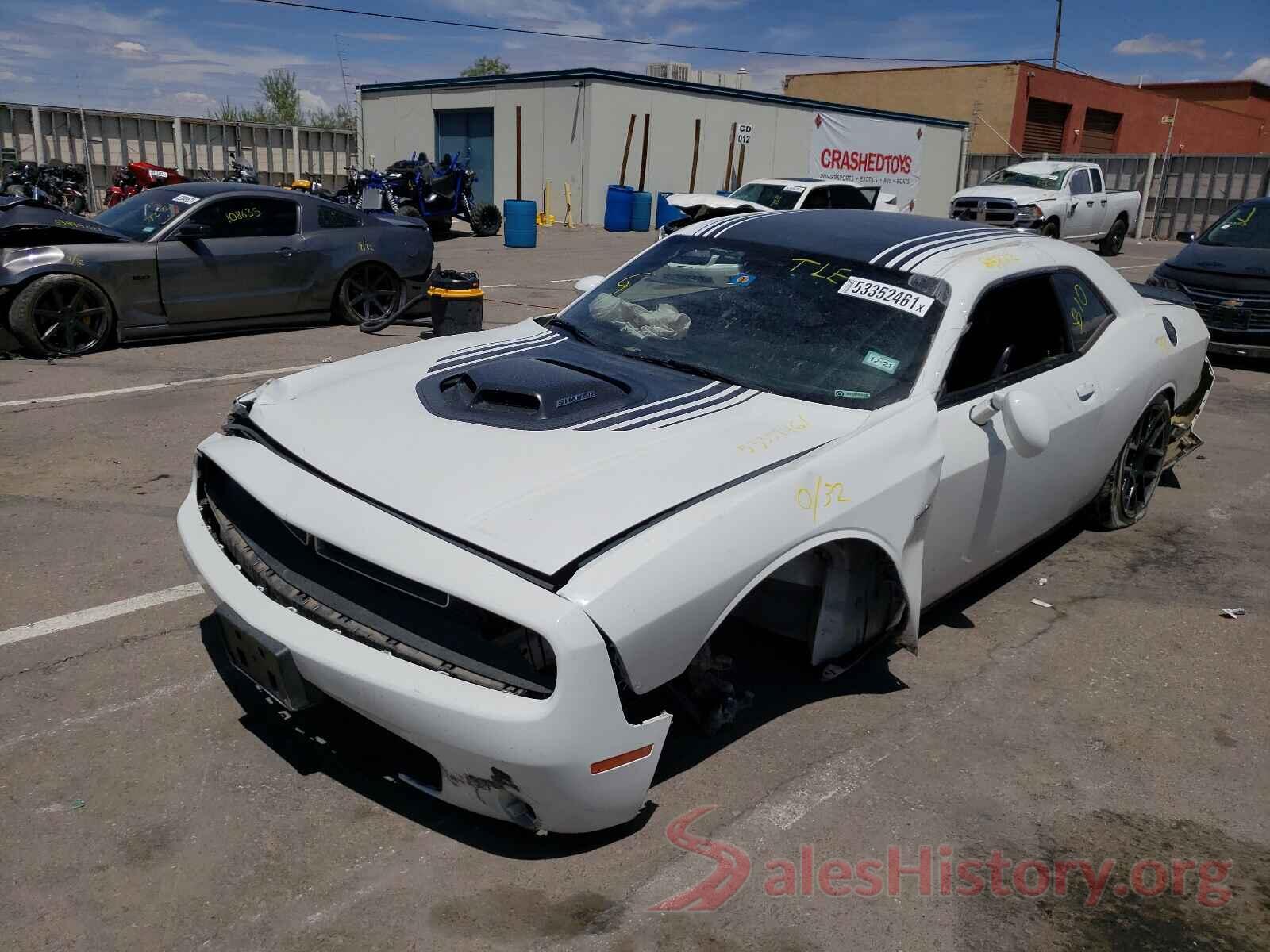 2C3CDZBT7GH232375 2016 DODGE CHALLENGER