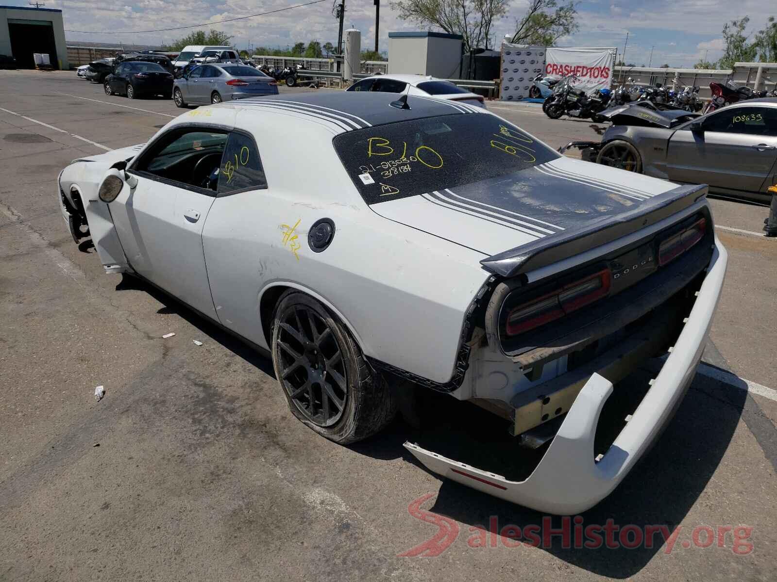 2C3CDZBT7GH232375 2016 DODGE CHALLENGER