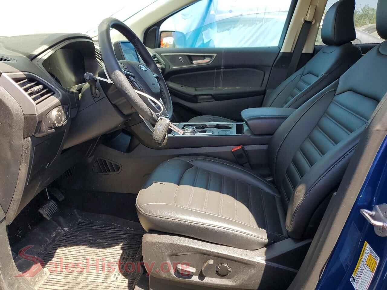 2022 FORD EDGE VIN 2FMPK4J99NBA96029, engine bay