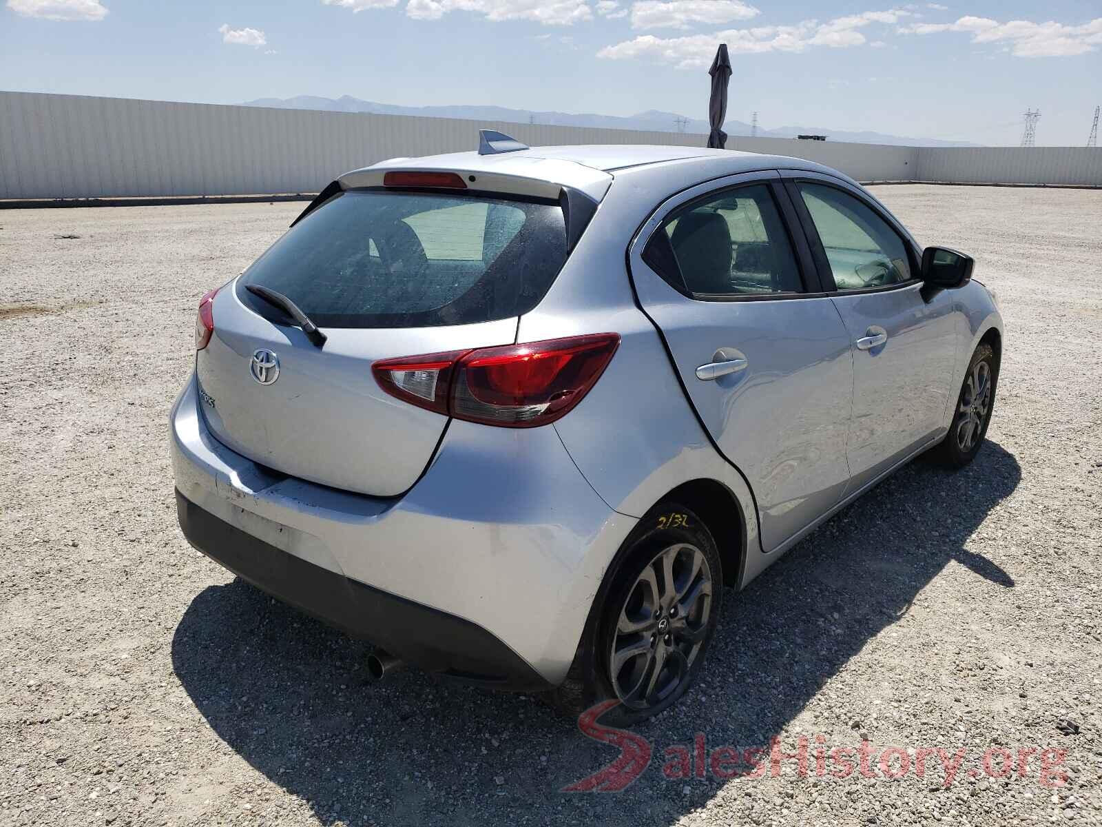 3MYDLBJVXLY702207 2020 TOYOTA YARIS