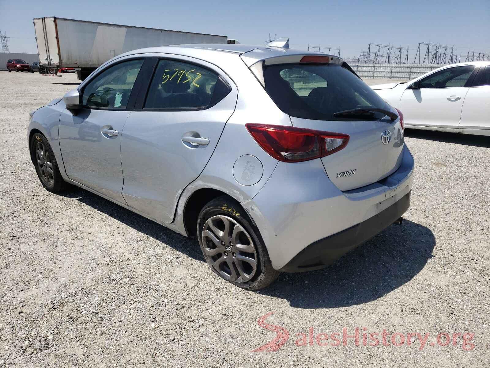 3MYDLBJVXLY702207 2020 TOYOTA YARIS