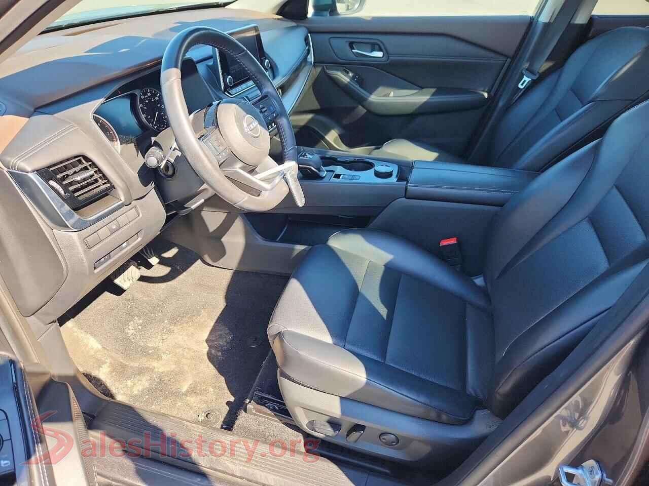 2023 NISSAN ROGUE VIN 5N1BT3BB7PC674229, engine bay