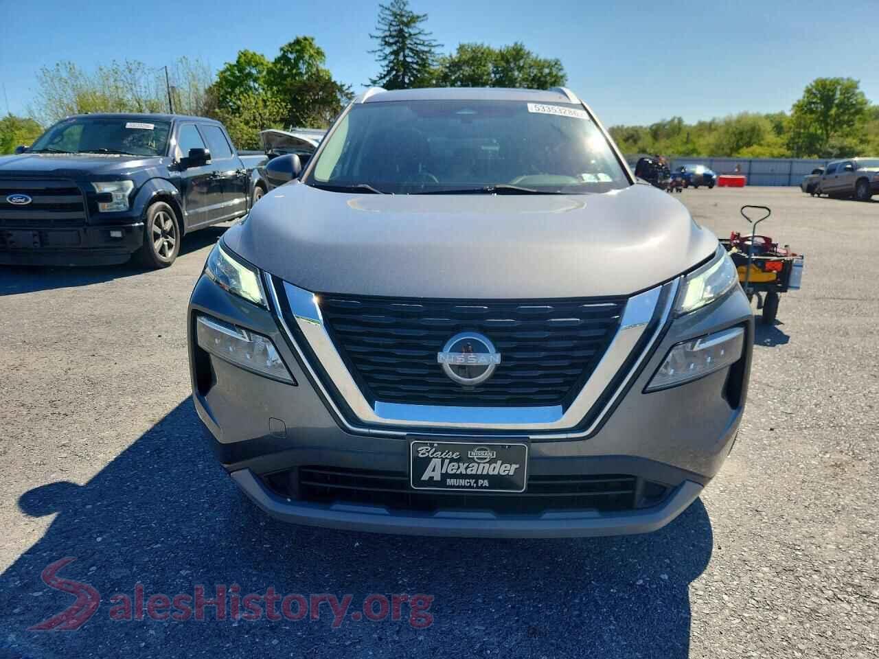 2023 NISSAN ROGUE VIN 5N1BT3BB7PC674229, rear view