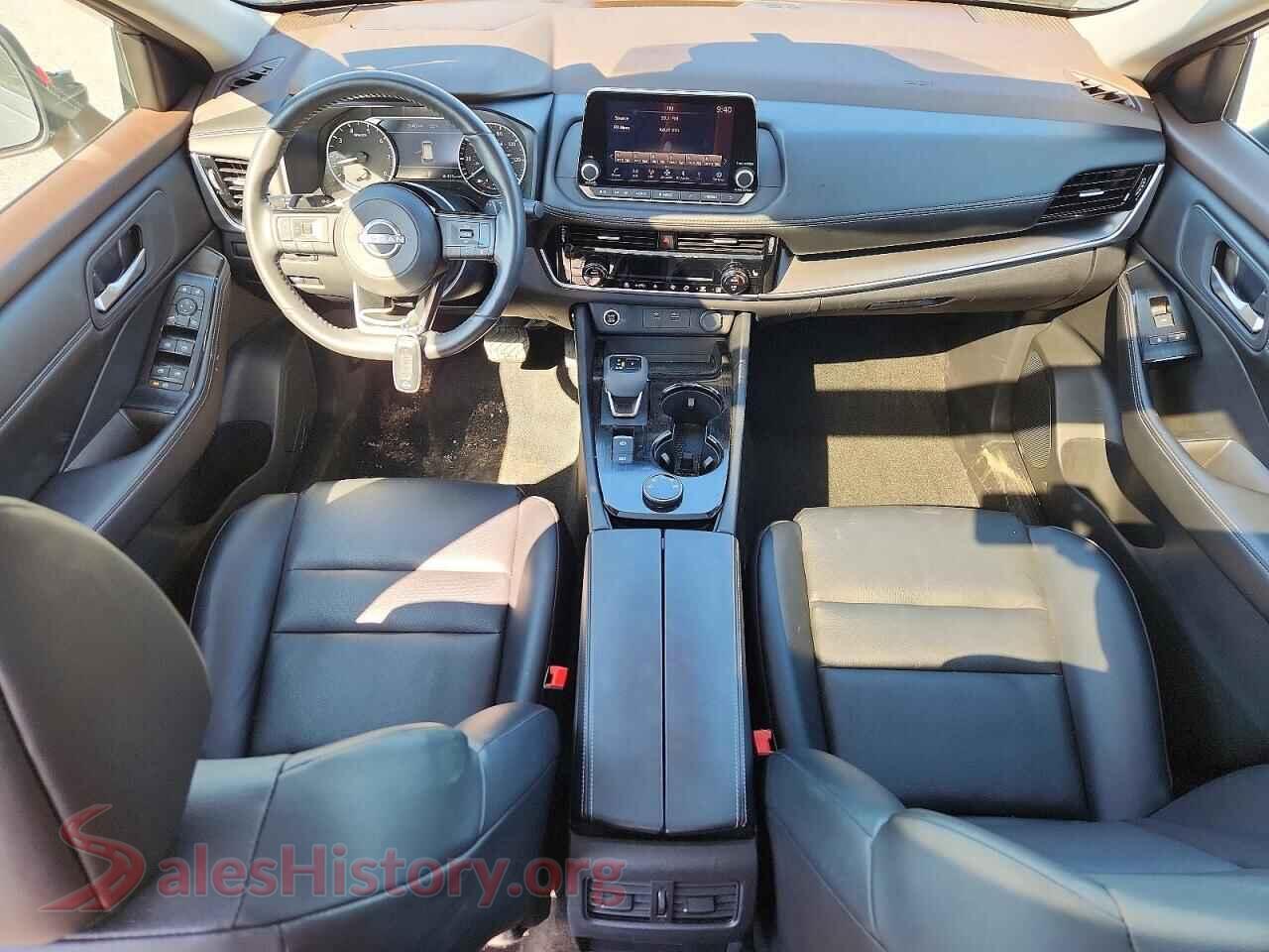 2023 NISSAN ROGUE VIN 5N1BT3BB7PC674229, interior dashboard