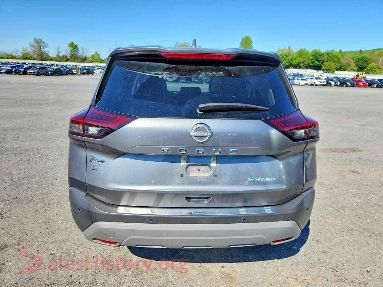 2023 NISSAN ROGUE VIN 5N1BT3BB7PC674229, left side view