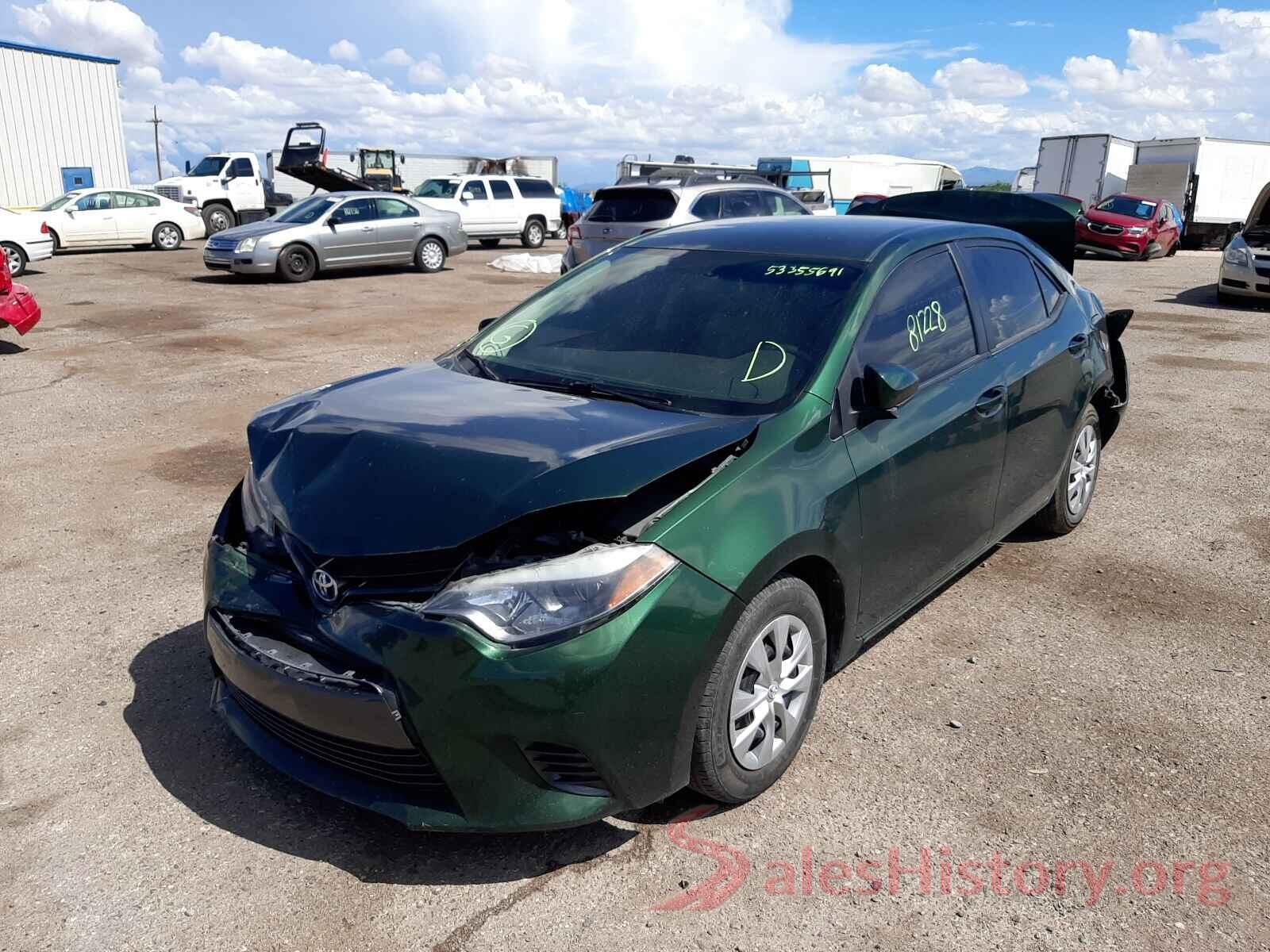 2T1BURHE1GC602763 2016 TOYOTA COROLLA