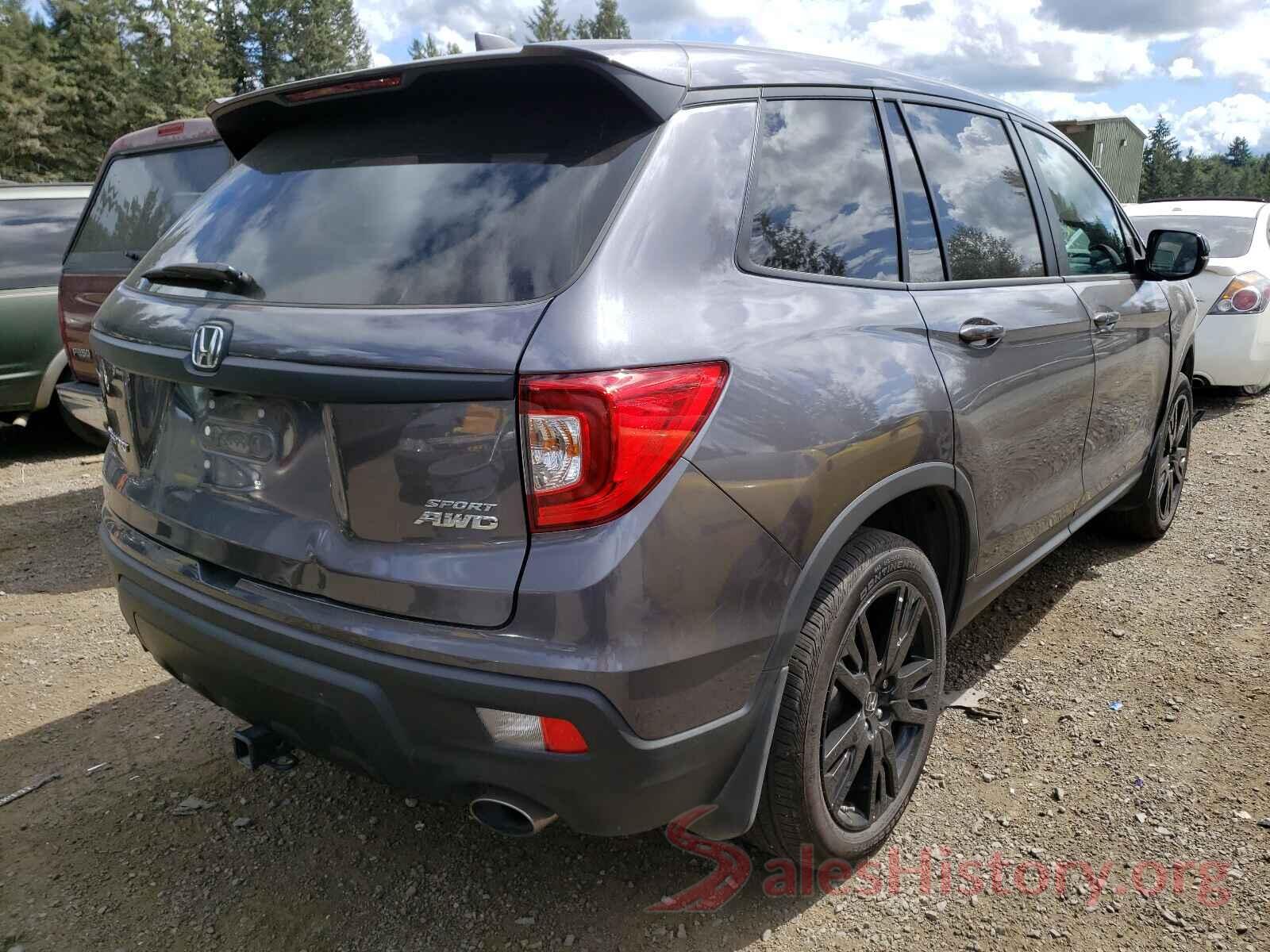 5FNYF8H23KB023430 2019 HONDA PASSPORT