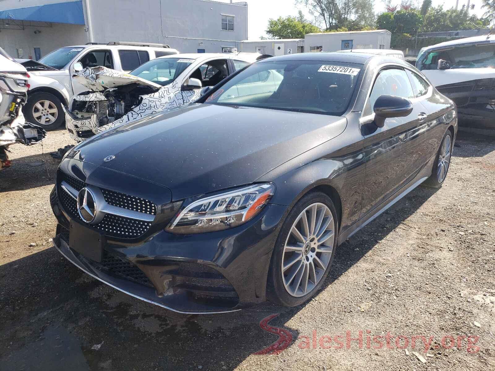 WDDWJ8DB2KF768859 2019 MERCEDES-BENZ C-CLASS