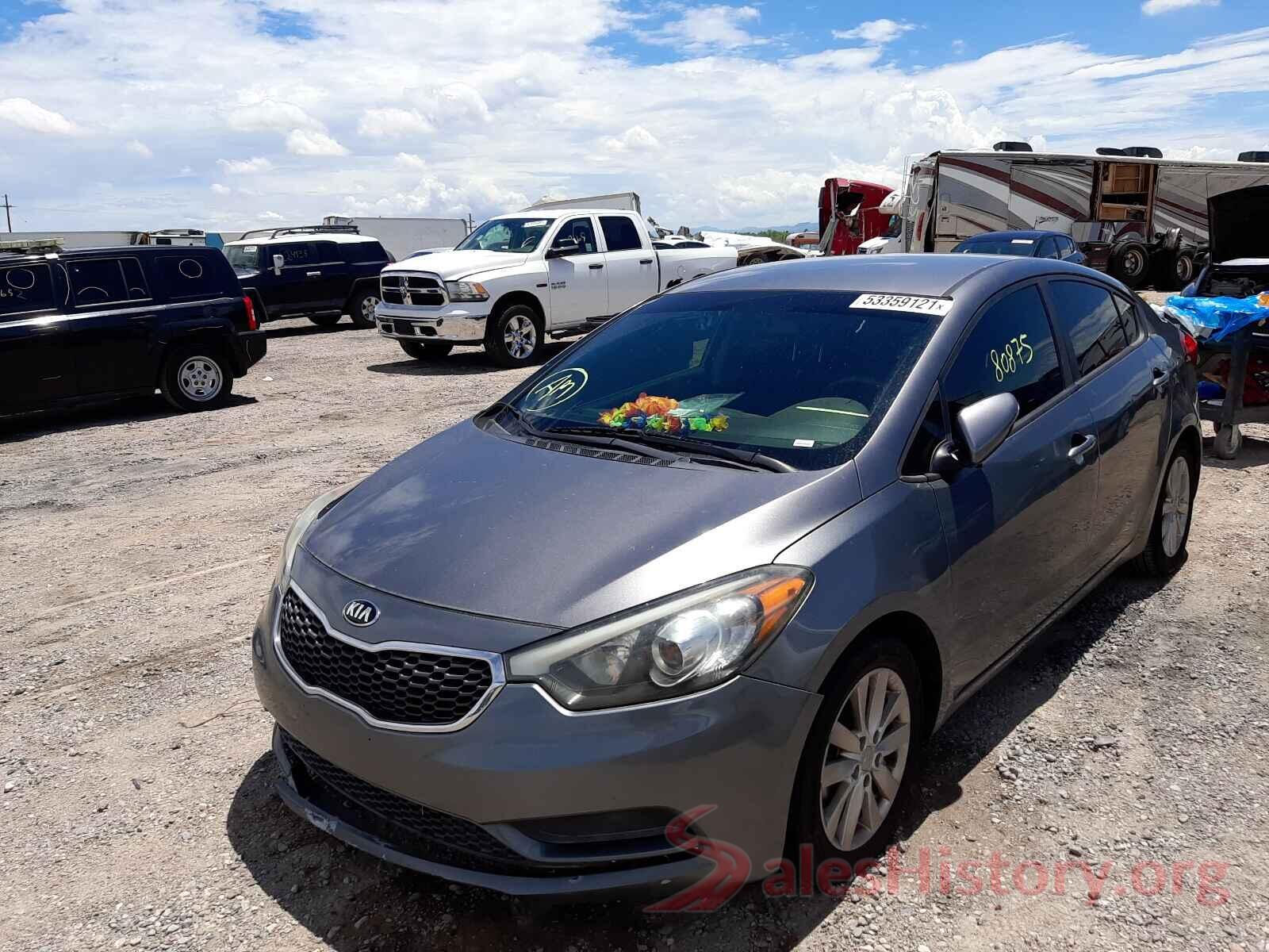 KNAFX4A62G5508836 2016 KIA FORTE